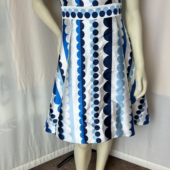 Pink Tartan Fit and Flair Cocktail Dress - Picture 3 of 7